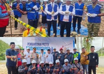 Peletakan Batu Pertama RSUD, Bupati Berharap Selesai Sebelum Natal Tahun Ini