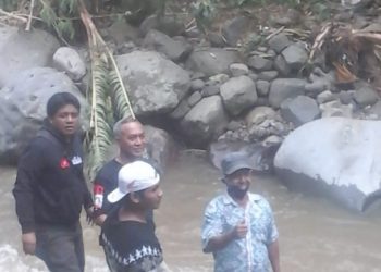 Ambruknya Pondasi Jembatan Di Desa Buniara