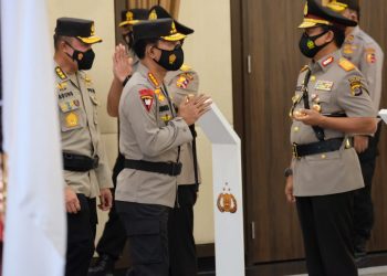 Kapolda Banten Resmi di Jabat Irjen Pol Dr Rudy Heriyanto, S.H, M.H, M.B.A.