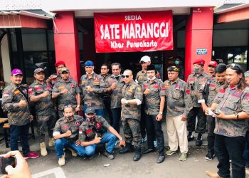 Ormas Grib Berbagi di Korban Tanah Longsor