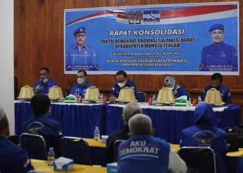 TOLAK KLB : DEMOKRAT SULBAR TETAP SOLID DUKUNG KETUM AHY