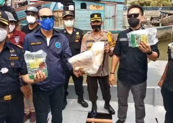Penyelundupan Sabu-Ekstasi di Pantai Cermin Sumut di Gagalkan Tim Gabungan