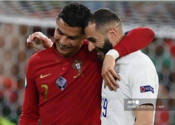 Hasil Portugal vs Prancis laga pamungkas penyisihan grup F Euro 2021 imbang dengan skor 2-2.