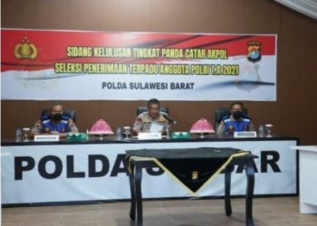 Lulus Seleksi : 4 Calon Taruna Akpol asal Sulbar lanjut ke Seleksi Tingkat Pusat