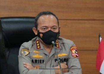 Tekankan Arahan Presiden Jokowi Soal PPKM Level 4, Kabarhakam Polri Menggelar Vicon
