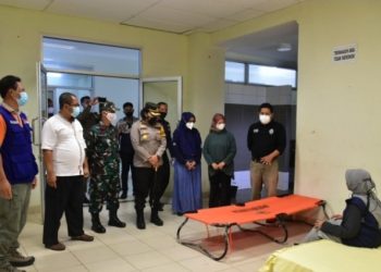 Resmi Beroperasi, Kapolres dan Walikota Banjar Tinjau Isolasi Terpusat Penanganan Covid 19
