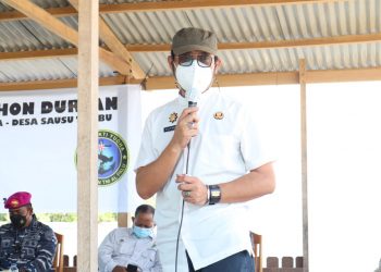 Hadiri Acara Penanaman Durian, Sekda Parimout Apresiasi Fresh Durian Nusantara