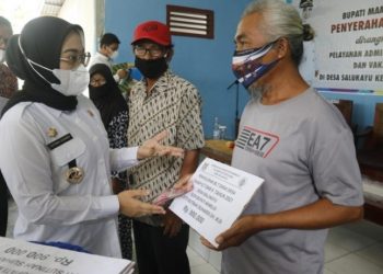 Kungker di Kecamatan Papalang, Bupati Mamuju Serukan “Vaksin Itu Demi Kebaikan Kita”