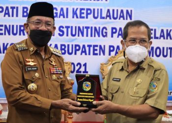 Bahas Penurunan Stunting, Wakil Bupati Parimout Terima Kunjungan Kerja Bupati Banggai
