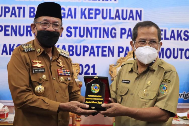 Bahas Penurunan Stunting, Wakil Bupati Parimout Terima Kunjungan Kerja Bupati Banggai