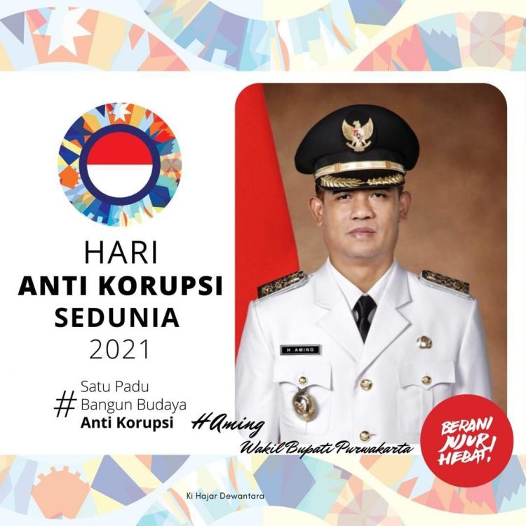 Peringati Hari Anti Korupsi Sedunia, Wabup Purwakarta: Katakan Tidak Pada Korupsi
