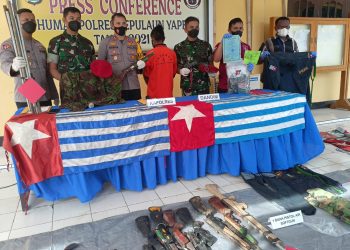 Diduga Anggota Separatis OPM, Tim Gabungan Polres Kep. Yapen dan Kodim 1709 Mengamankan Satu Orang Terduga