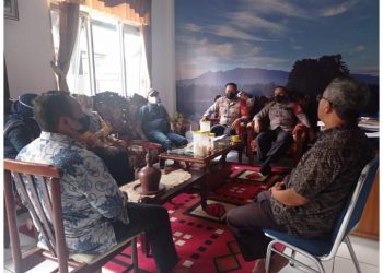 Percepat Target Vaksinasi, Kapolsek Bersama Muspika Wanayasa Gelar Rakor