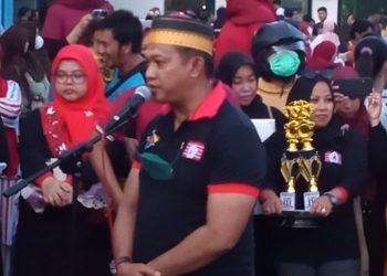 Laga Final Takraw Tingkat KKSS Kabupaten Yapen di Tutup, Tim Mappasirapi Sajikan Tontonan Memukau