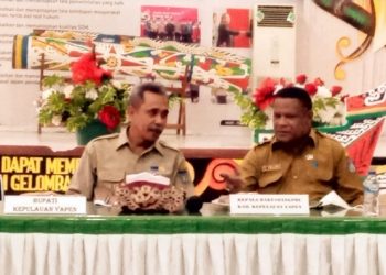 Gelar Sosialisasi, Kesbangpol Kabupaten Kepulauan Yapen Sebut “Keharmonisan Itu Penting”