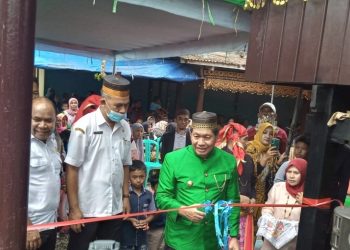 Resmikan Rumah Adat Khas Makasar, Bupati Tony Berharap “Baruga” IKM Menjadi Icon Budaya Daerah