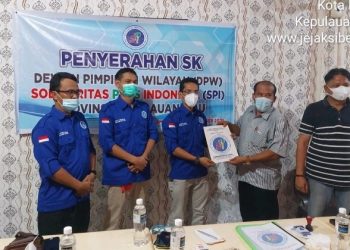 Sah, Jonrius Sinurat Nahkodai DPW Solidaritas Pers Indonesia Kepri