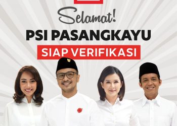 Rampungkan Berkas Persyaratan Verfak KPU, DPD PSI Kab. Pasangkayu Optimis Lolos Sebagai Peserta Pemilu 2024