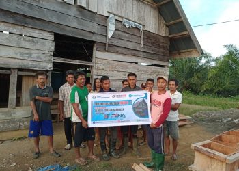 Peduli Bangun Gereja Toraja Mamasa Jemaat Taname, Yayasan Bahtera Peduli Nusantara Salurkan Bantuannya