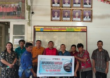 Bangun Kemitraan Dengan Sinode GTM, Yayasan Bahtera Peduli Nusantara Serahkan Bantuan Implementasi ke GTM Jemaat Taname