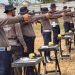 Tingkatkan Kemampuan, Petugas Lapas Kelas II A Pekanbaru Latihan Menembak