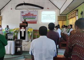 Peletakan Batu Pertama, GTM Jemaat Musafir Pedanda Gelar Ibadah Syukur