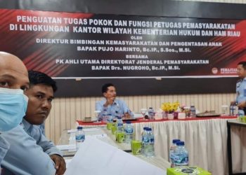 PK Ahli Utama Ditjenpas Sampaikan Pentingnya Pemahaman Terhadap Undang- Undang Baru Pemasyarakatan no 22 Tahun 2022