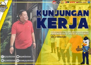 LIibur Akhir Pekan, Kadiv PAS Riau Sempatkan Diri Sambangi Lapas Kelas II A Pekanbaru