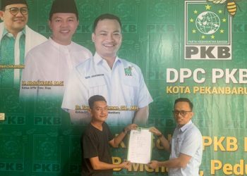 Berniat Berkontribusi Bangun Pekanbaru, Fadila Saputra  Daftar jadi Caleg Partai PKB