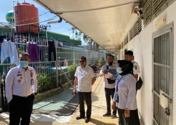 Tindak Lanjut Penyelesaian Hibah Bangunan, Dinas PUPR dan BPKAD Provinsi Riau Cek Kembali Kondisi Bangunan