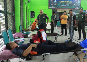 Memperingati Hari Juang Kartika ke-77 Tahun, Dandim 1427 / PKY Gelar Bakti Sosial