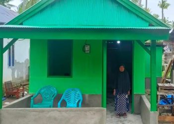 Berkat Bantuan Kepala Staf Angkatan Darat Melalui Kodim 1427/Pky, Kini Nenek St. Hasniani Tersenyum Bahagia