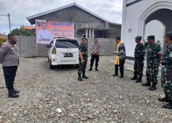 Dandim 1427-01/Pasangkayu   Lakukan Pengecekan Pos Pantau Jelang Perayaan  Natal dan Tahun Baru