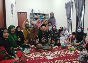 Politisi Muda Kulim, Rahmat Handayani Hadiri Wirid Kaum Ibu di Pebatuan