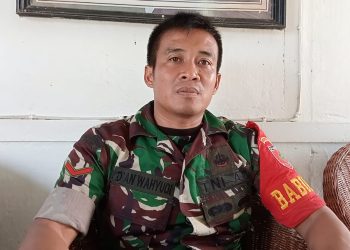 Kopda Dian Wahyudi Babinsa 1427-01/Pky Berhasil Menyelamatkan Dua Nyawa Nelayan Asal Pasangkayu