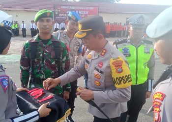 Polres Pasangkayu Gelar Apel Pasukan, OPS Ketupat Tahun 2023 Dengan Tema “Mudik Aman Berkesan”