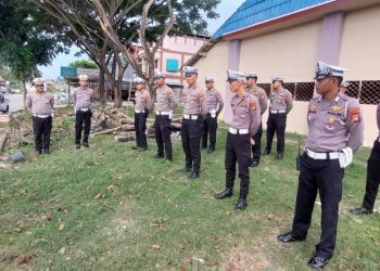 Tingkatkan Pelayanan Prima ke Masyarakat, Kasat Lantas Polres Pasangkayu Pimpin Commander Wist