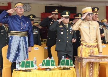 Dandim 1427 Pasangkayu Bersama Forkopimda Hadiri Upacara Hari Lahir Pancasila Tahun 2023