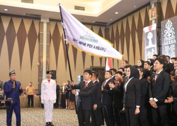Pengurus Hipmi Pekanbaru Dilantik. Irvan Adelino : ” pentingnya sinergi Pengusaha dan Pemerintah”