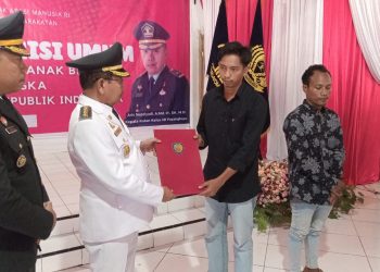 Berkah HUT RI Ke-78, 135 Narapidana di Rutan kelas II Pasangkayu mendapatkan Remisi