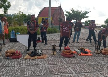 Meriahkan HUT RI ke-78, Damkarmat Pasangkayu Gelar Adu Ketangkasan