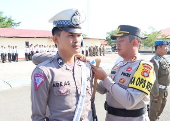 Kapolres Pasangkayu Pimpin Apel Gelar Pasukan Operasi Zebra Marano 2023