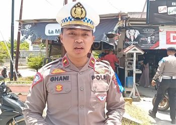 Belasan Pengendara di Pasangkayu Terjaring Razia dihari Peratama Operasi Zebra Marano 2023
