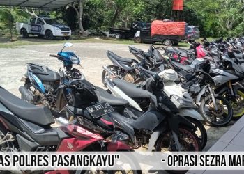 Operasi Zebra Marano Berakhir, Satlantas Polres Pasangkayu Tilang 198 Kendaraan