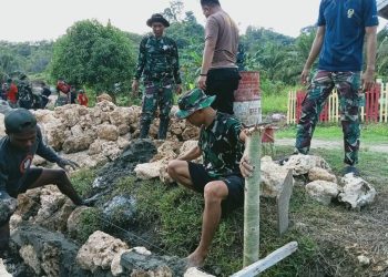 Hari Ke 2, Program Pekerjaan Drainase Satgas TMMD Reguler Ke 118 Tahun Anggaran (TA) 2023 Terus Digenjot