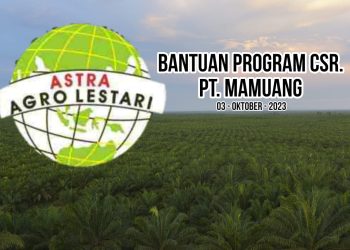Luar Biasa !!! Melalui Program CSR, PT Mamuang Berikan Bantuan Ke Mesjid Nurul Amin