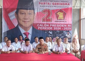 DPC Partai Gerindra Kab. Pasangkayu, Usung Gibran Maju Dampingi Prabowo Di Pilpers 2024 Mendatang