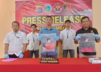 Polres Pasangkayu Gelar Press Release Tindak Pidana Pencabulan Anak DiBawah Umur
