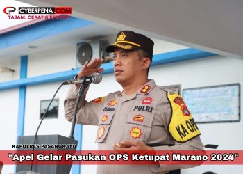 Kapolres Pasangkayu Pimpin Apel Gelar Pasukan Operasi Ketupat Marano 2024