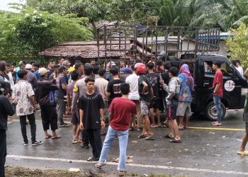 Lakalantas Yang tejadi Di kecamatan Baras Mengakibatkan 5 Orang Tewas Dan Sejumlah Orang luka-kuka